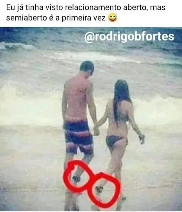 O primeiro relacionamento semi aberto