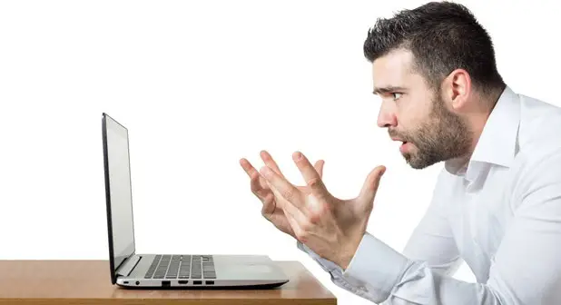 Como melhorar a taxa de rejeição no seu site WordPress 1 Usuário irritado porque site não carrega