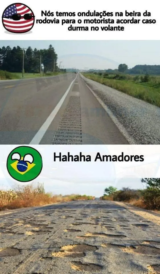 Americanos sao muito amadores