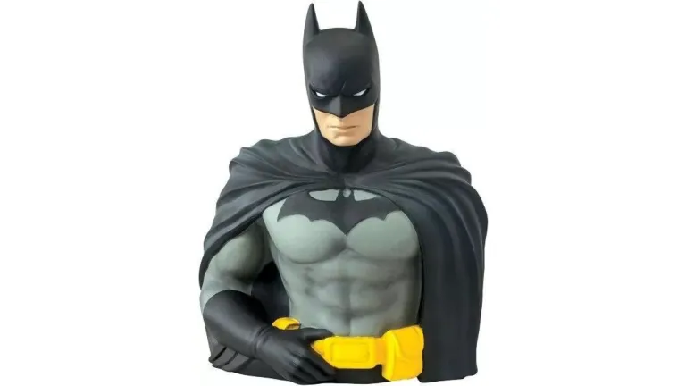 Banco de busto do Batman Banco de busto do Batman