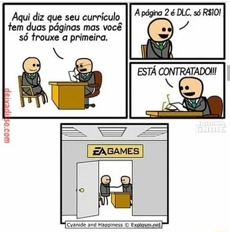 Contratado pela empresa de games