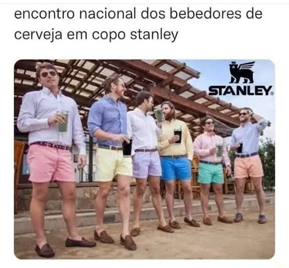 Encontro dos colecionadores de copos stanley