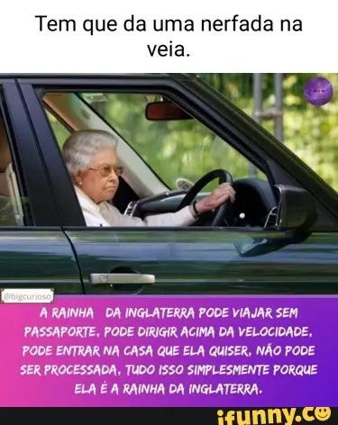 Essa veia tem que ser parada