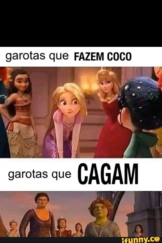 Garotas que fazem coco garotas que cagam