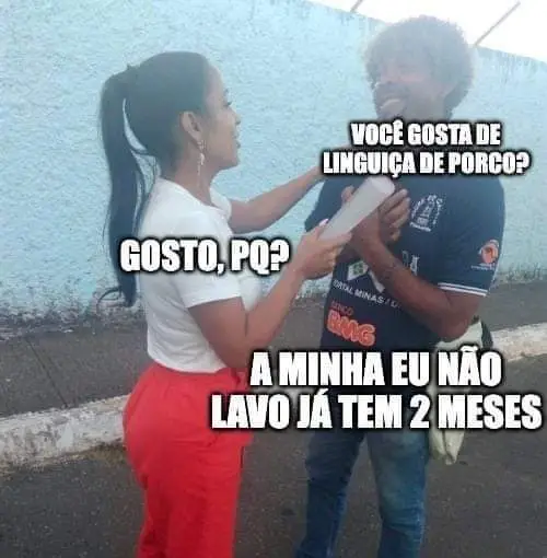 Gosta de linguica de porco Gosta de linguica de porco