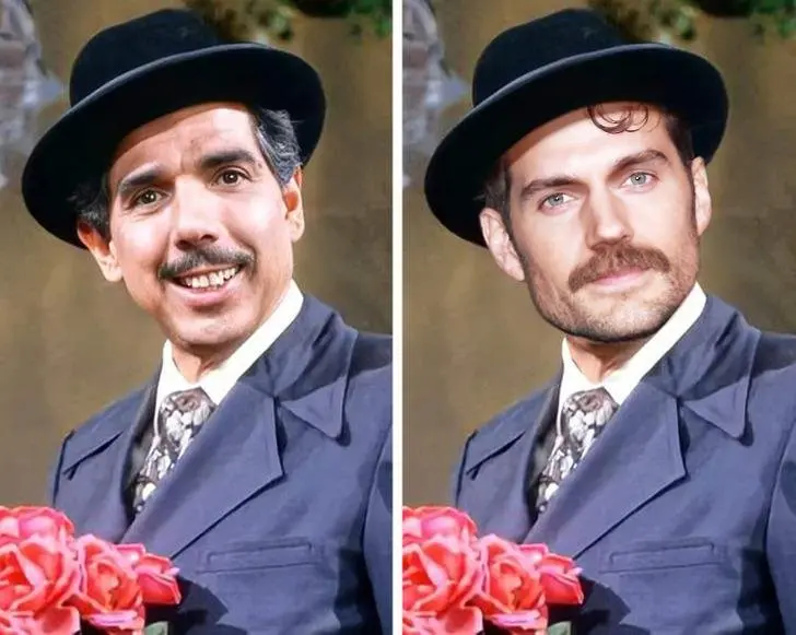 Henry Cavill como Professor Girafales