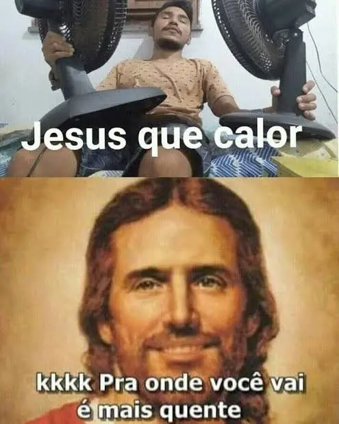 Jesus que calor