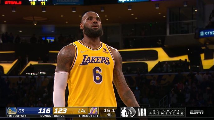 Lebron faz pontos Lebron faz pontos