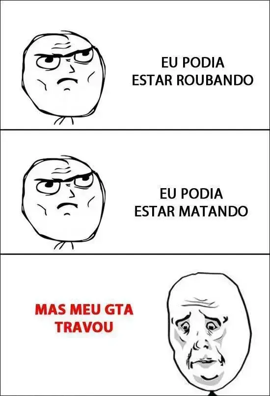 Meu gta travou