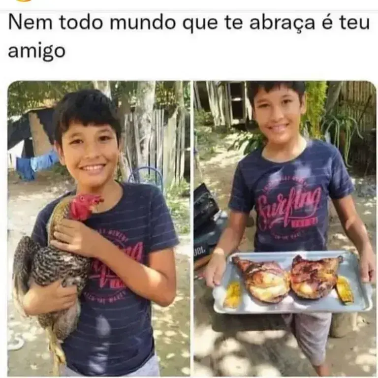 Nem todo mundo que te abraca e seu amigo