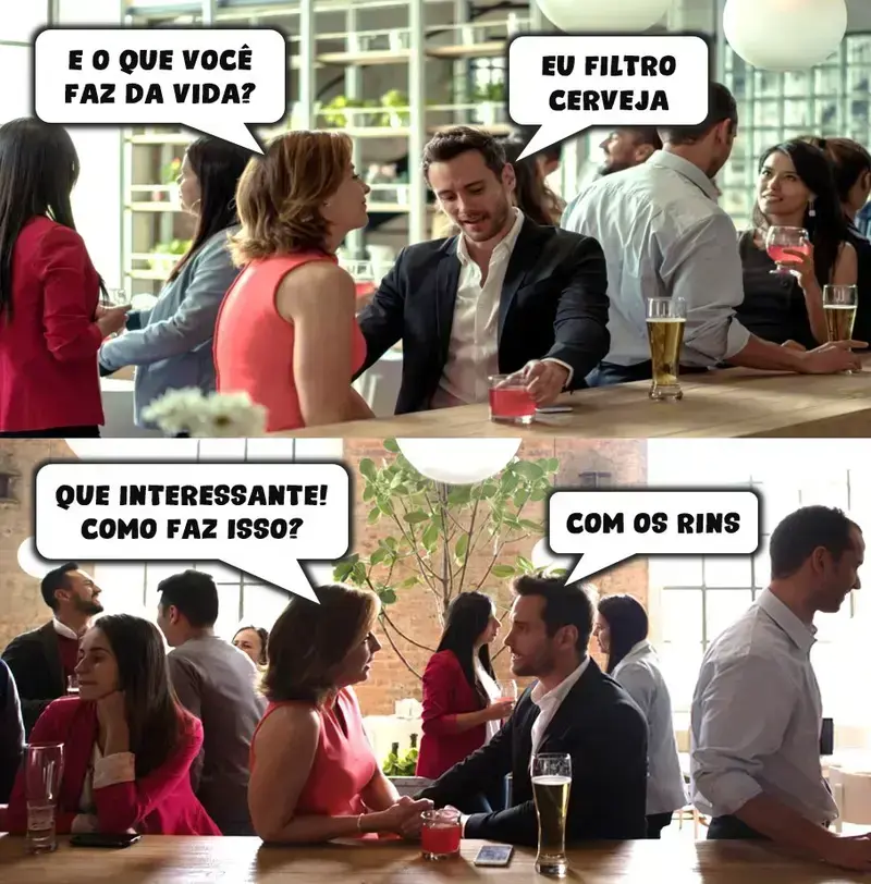 O que voce faz da vida