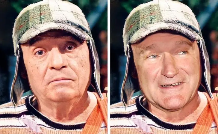 Robin Williams como Chaves