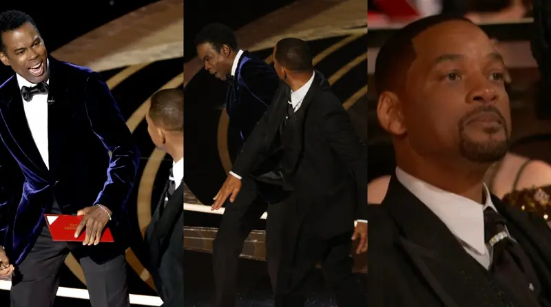 Will Smith da Soco na Cara de Chris Rock no Oscar Will Smith da Soco na Cara de Chris Rock no Oscar