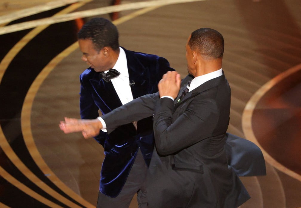 Will Smith da Soco na Cara de Chris Rock no Oscar Will Smith da Soco na Cara de Chris Rock no Oscar