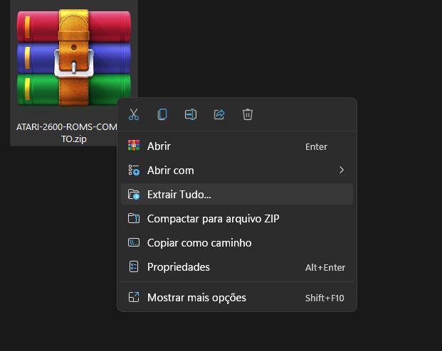Atari Emulador e Roms