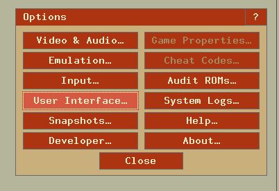 User interface
