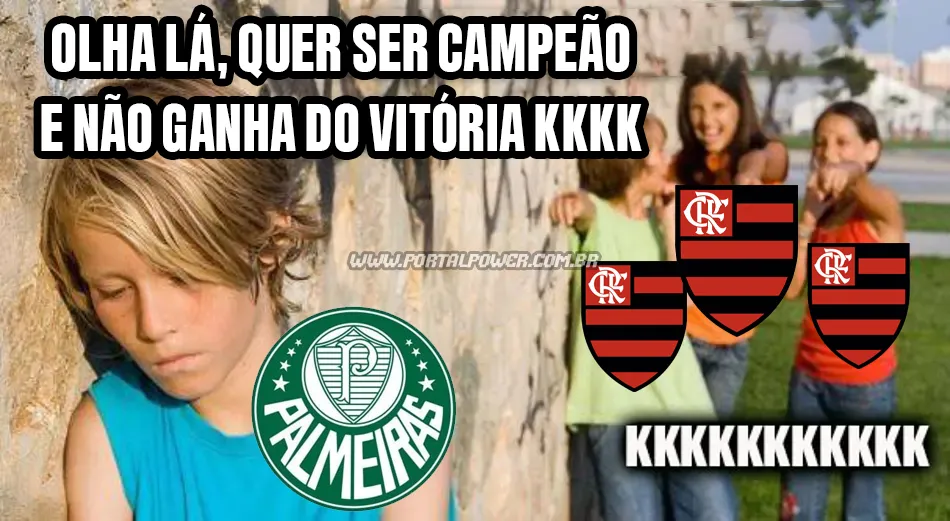 Palmeiras quer ser campeão e não ganha do vitória