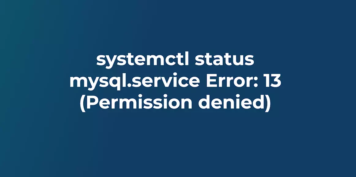 Falha ao iniciar MySQL Community Server