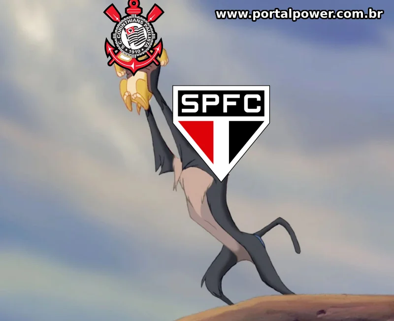 Sao Paulo zuando corinthians meme