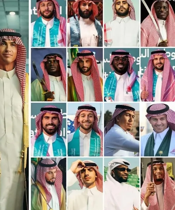 Cristiano Ronaldo Liga Arabe
