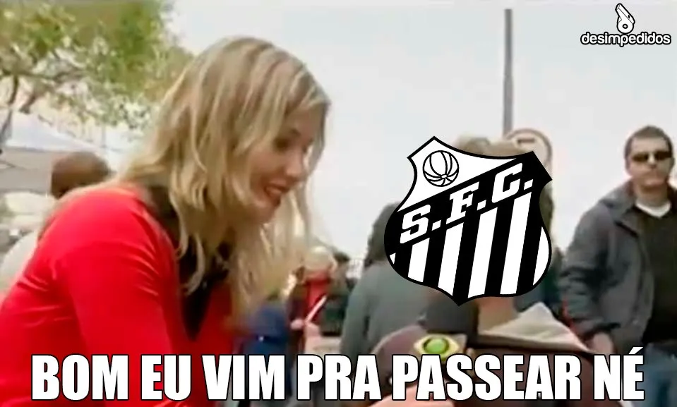 Zoando o Santos novamente