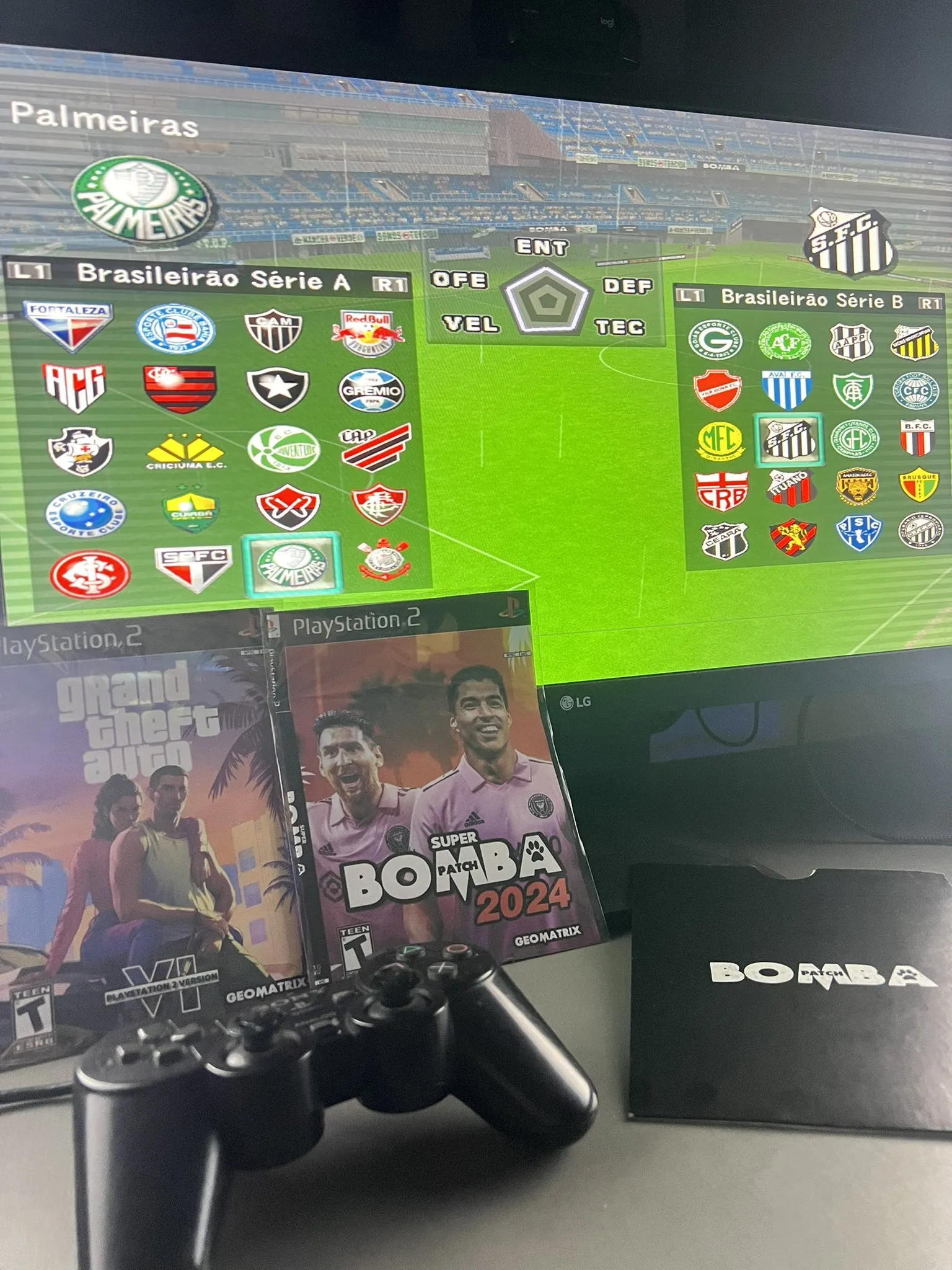 Bomba Patch atualizado com Santos na segunda divisão