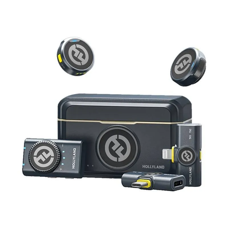 Hollyland Lark M2 Combo : Lark M2 : Lark M2 MI : Lark M2 Sistema de microfone sem fio USB