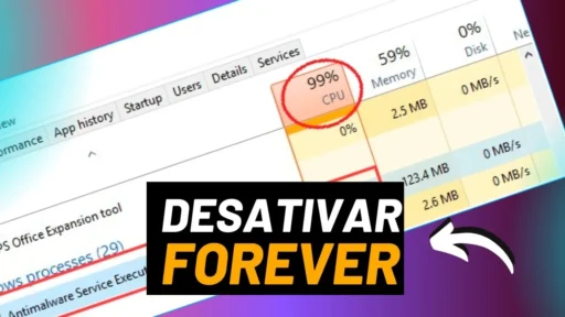 Miniatura do vídeo: Desativar Antimalware Service Executable Windows Defender pra Sempre