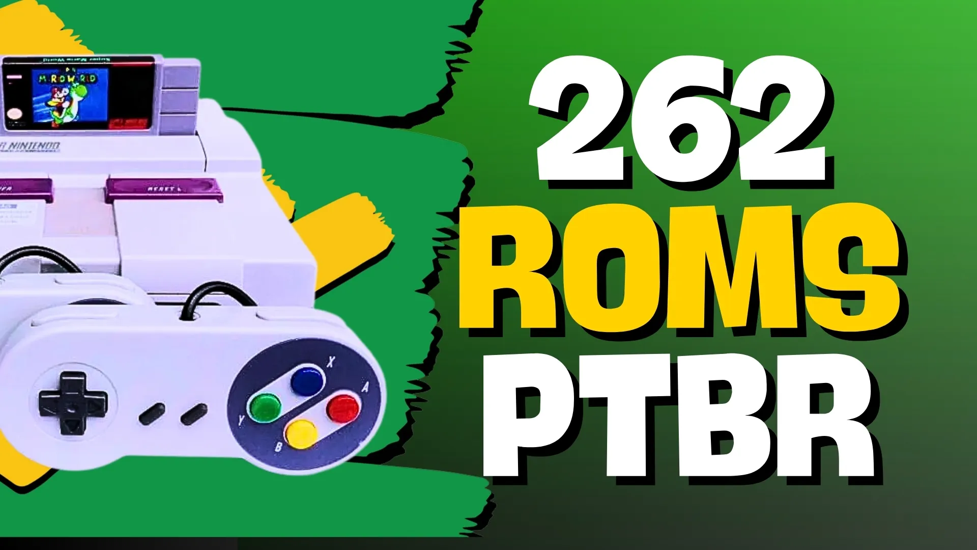 Imagem do artigo: 262 Jogos de Snes Traduzidos PT-BR (2025)