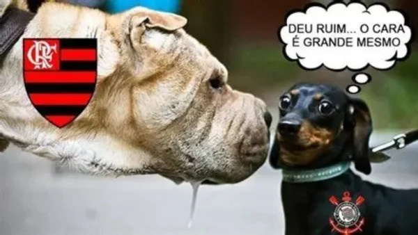 Meme Flamengo Corinthians