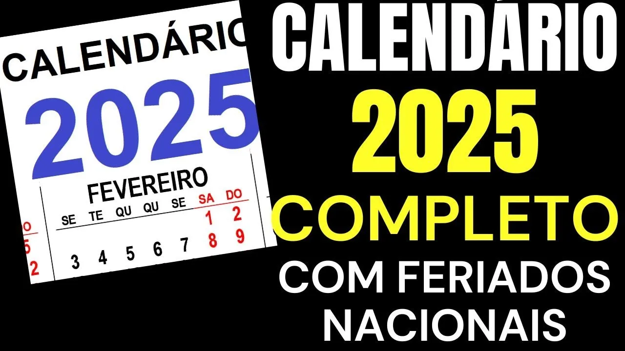calendario 2025 completo feriados