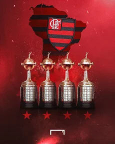 Flamengo Campeão Libertadores 2025 Wallpaper Papel de Parede 8 CR Flamengo libertadores Wallpaper