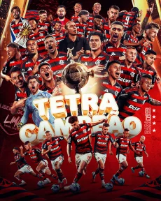 Flamengo Campeão Libertadores 2025 Wallpaper Papel de Parede 9 Flamengo Campeão Libertadores Wallpaper