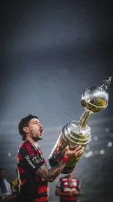 Flamengo Campeão Libertadores 2025 Wallpaper Papel de Parede 12 Wallpaper Arrascaeta Flamengo Campeão Libertadores
