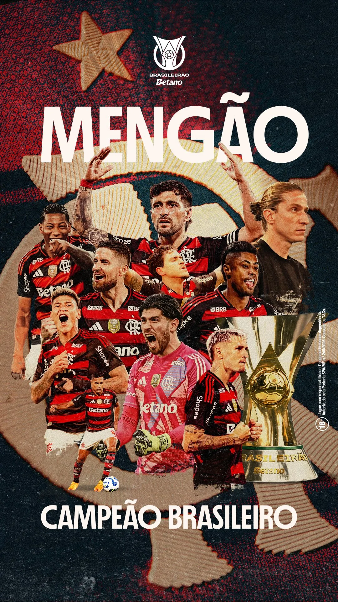 Flamengo Campeão Brasileiro Papel de Parede Wallpaper Flamengo Campeão Brasileiro Papel de Parede Wallpaper