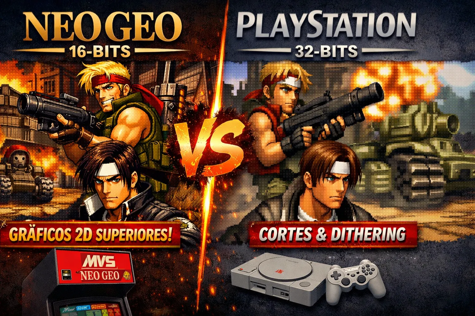 Neo Geo Tinha Gráficos D Superiores ao PlayStation