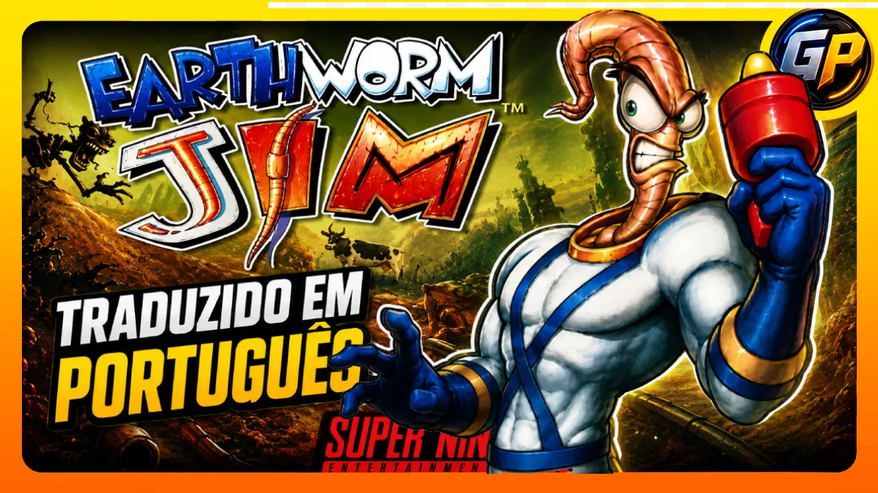 [SNES] Earthworm Jim PTBR sfc