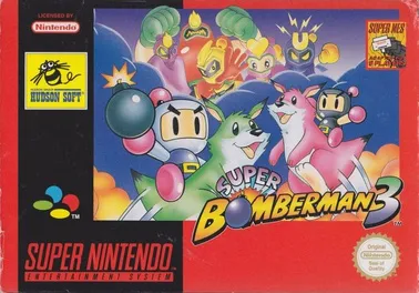 SNES Super Bomberman cover art SNES Super Bomberman cover art