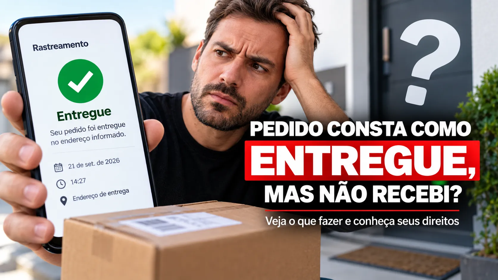 pedido entregue