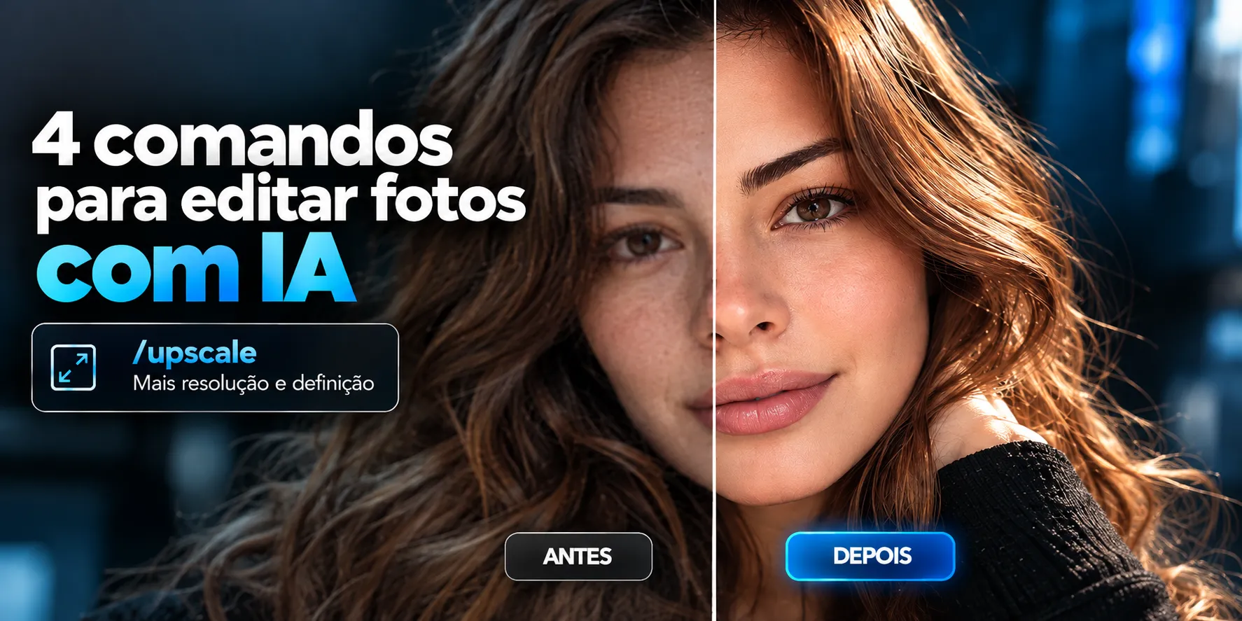 Comandos melhorar Fotos