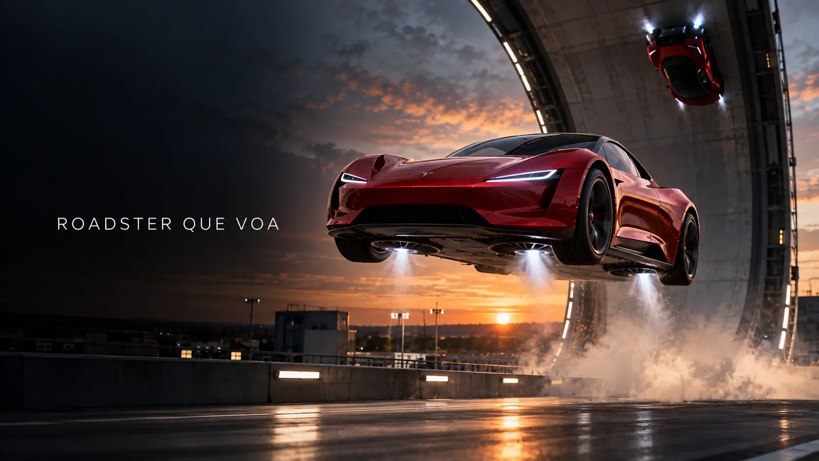 Tesla que voa Tesla que voa