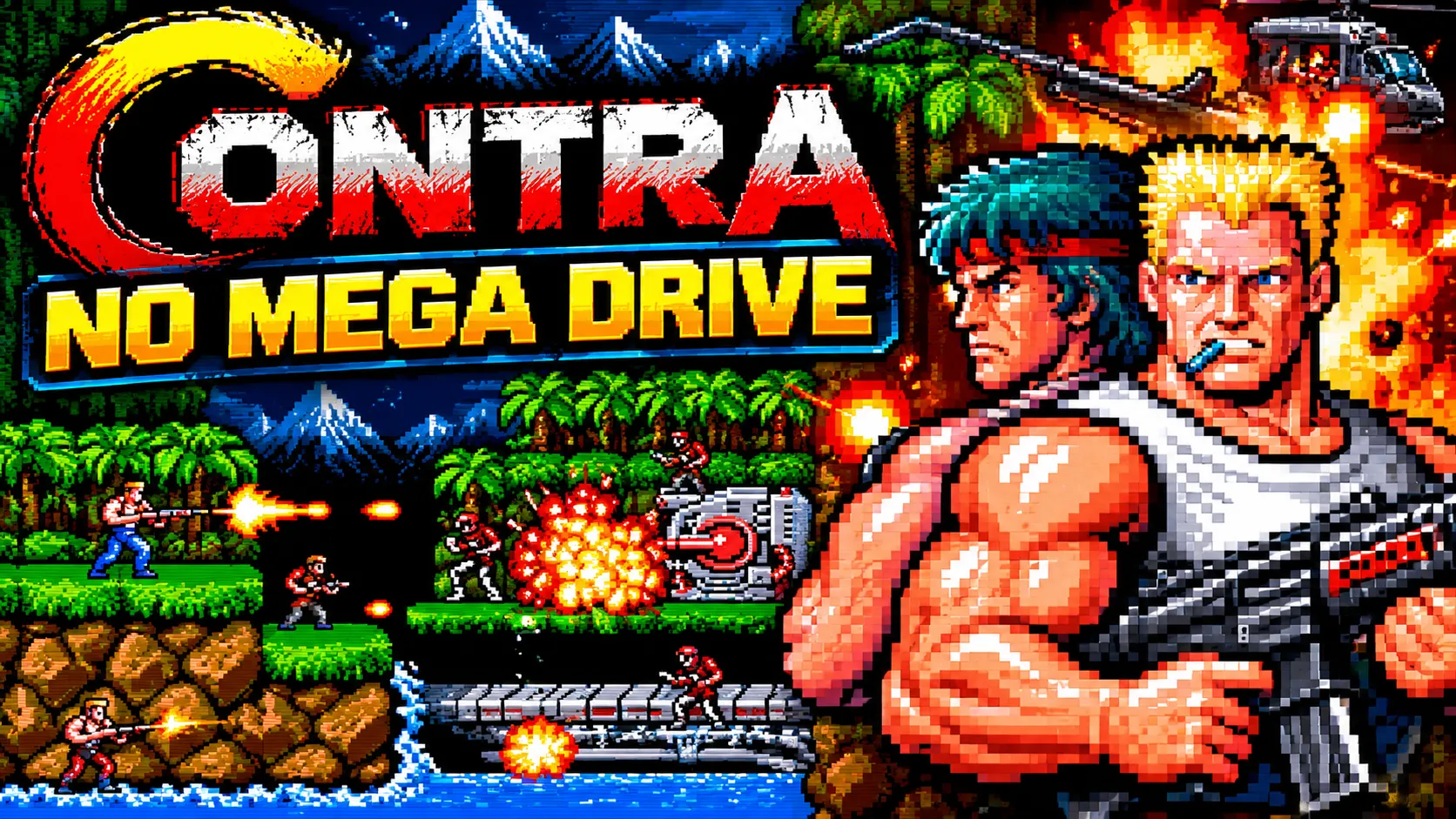 contra mega drive